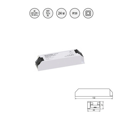 Zasilacz LED MASTER 24W Zasilacz LED MASTER 24W