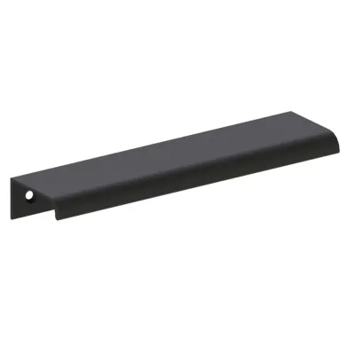 Uchwyt meblowy krawędziowy FE8 148/128 2R10 czarny Uchwyt meblowy krawędziowy FE8 148/128 2R10 czarny