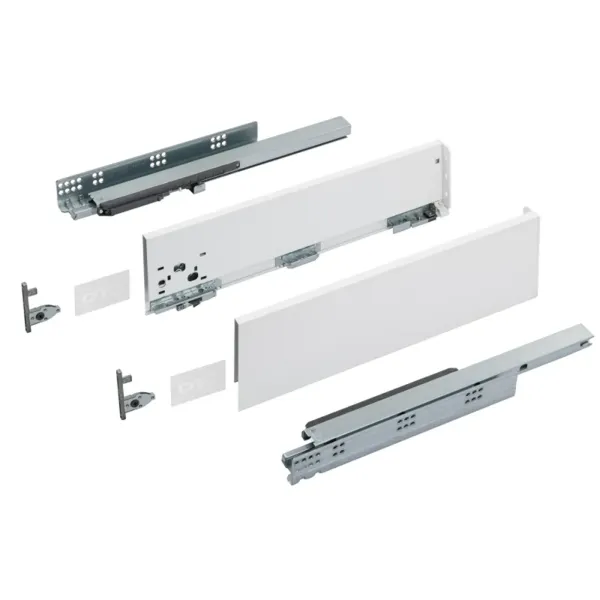 Szuflada średnia soft close system box biały Amix SB12 HD-500/3D  l-500, h-126