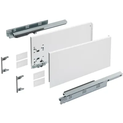 Szuflada wysoka soft close system box biały Amix SB14 HD-500/3D l-500, h-238 Szuflada wysoka soft close system box biały Amix SB14 HD-500/3D l-500, h-238