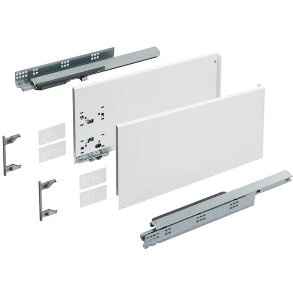 Szuflada wysoka soft close system box biały Amix SB14 HD-500/3D  l-500, h-238