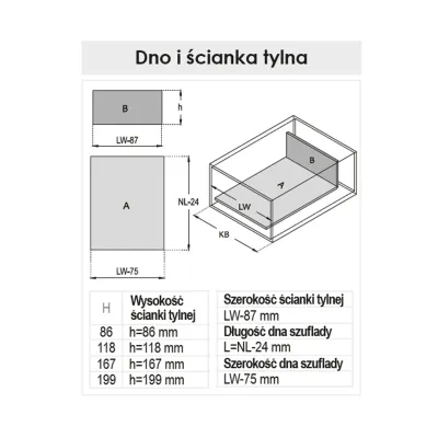 Ultra Box H199, L400 PUSH OPEN . Biały Rejs Ultra Box H199, L400 PUSH OPEN . Biały Rejs