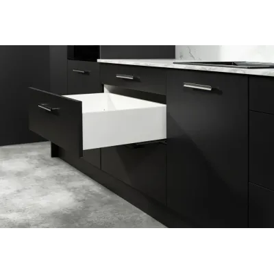 Szuflada Hafele Matrix S Slim średnia biała H167 L450 Szuflada Hafele Matrix S Slim średnia biała H167 L450