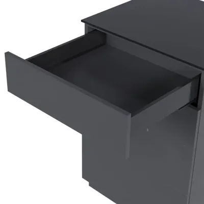 Szuflada Ultra Box H86mm L500mm niska grafit PUSH OPEN. Szuflada Ultra Box H86mm L500mm niska grafit PUSH OPEN.