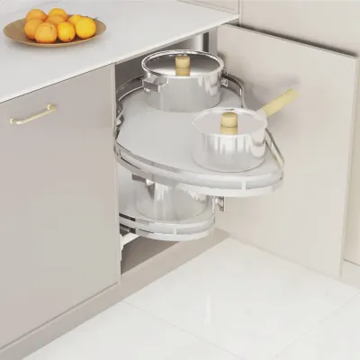 Kosz Corner nerka Optima Ergo Maxima 800 Prawa- biała.  Rejs WE36.0002.43.374