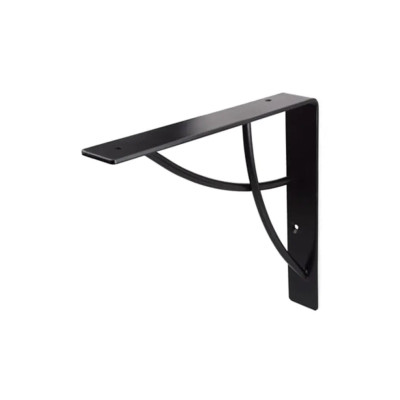 Wspornik półki WM-1008 180x180mm czarny Wspornik półki WM-1008 180x180mm czarny