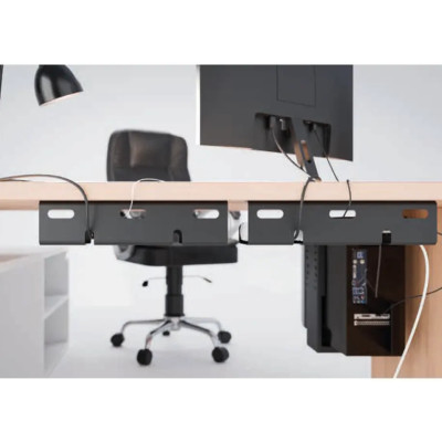 Organizer na kable MS-503 L-420 (czarny) Organizer na kable MS-503 L-420 (czarny)