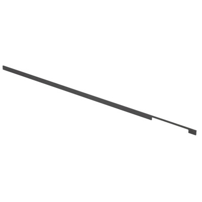 Uchwyt meblowy GTV EXTEND LONG, C-224/448/480 mm, L-1200 mm, Al, czarny mat (20M)