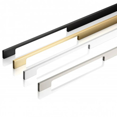 Uchwyt meblowy GTV EXTEND LONG, C-224/448/480 mm, L-1200 mm, Al, czarny mat (20M)