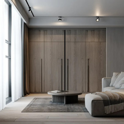 Uchwyt meblowy GTV EXTEND LONG, C-224/448/480 mm, L-1200 mm, Al, złoto szczotka (22)