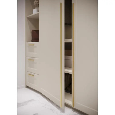 Uchwyt meblowy GTV PILLAR LONG, C-3×352 mm, L-1200 mm, Al, jasne złoto szczotkowane (22)