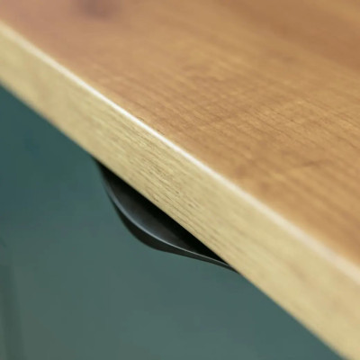 Uchwyt krawędziowy PICADO L-496 czarny mat