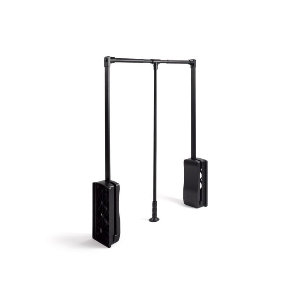 Pantograf do szafy wieszak opuszczany do garderoby ATM 83-115cm czarny