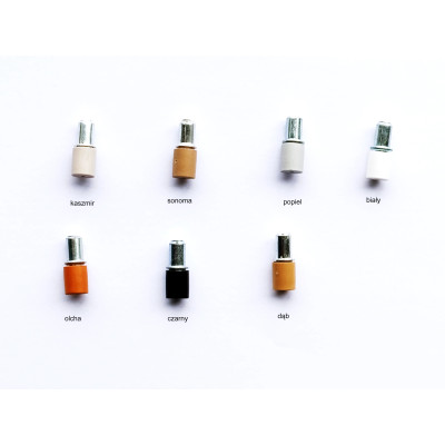 Podpórka półki Duplo z gumką – sonoma, fi 5×16 mm (100 szt.)