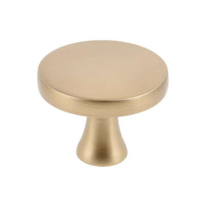 Gałka meblowa GTV Dune 1-16 złoty mosiądz