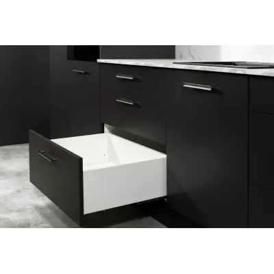 Szuflada Hafele Matrix S Slim wysoka biała H-199 L-400