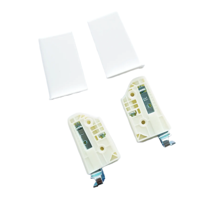 ZAWIESZKA MEBLOWA regulowana typ 806 L+P BIAŁA Z ZAŚLEPKĄ