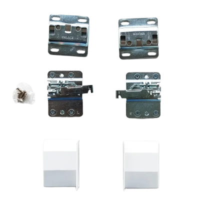 Zawieszka meblowa do szafek i półek GTV typ 807- biała -   L+P komplet 240kg