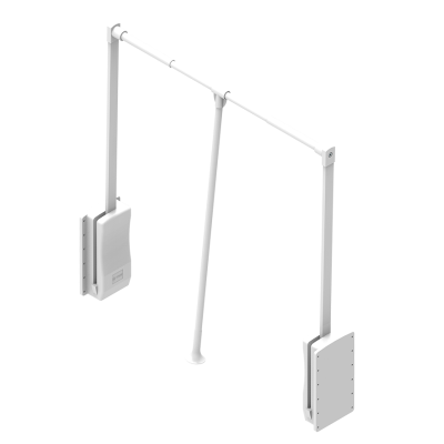 Wieszak opuszczany pantograf LIFTER BASIC biały 540-710 TA01.0072.08.003