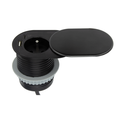 Gniazdo blatowe wpuszczane Elektrima Slider