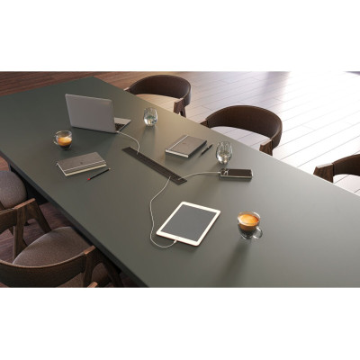 Przepust kablowy Merida 51x450mm czarny GTV