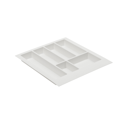 Wkład na sztućce GTV Axispace do szuflady 500 – biały