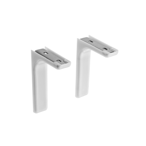 Wspornik budowlany - podpórka 18 CM kolor biały 1kpl