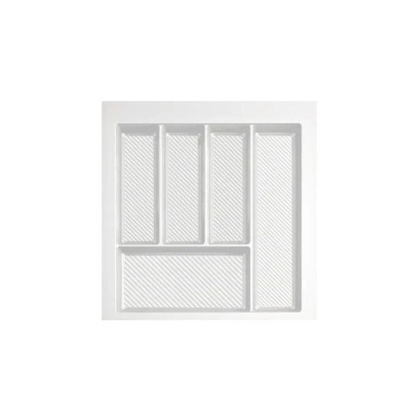 Wkład szufladowy MAX do szafki 50cm organizer na sztućce biały REJS