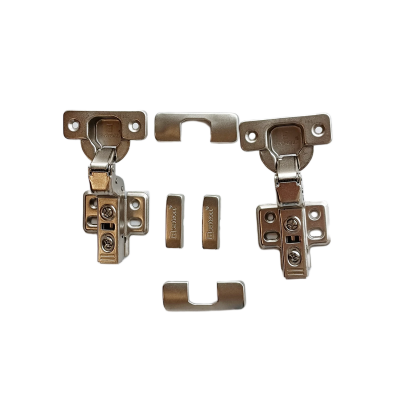 Zawias meblowy typu clip z cichym domykiem do drzwi wpuszczanych105st Sevroll 223034 (2szt)