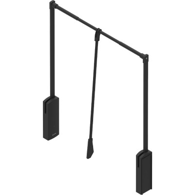 Wieszak opuszczany pantograf LIFTER PLUS czarny 520-670 TA01.0076.18.CJ0