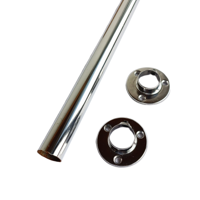 Drążek fi 25 L-1metr + dwie rozety (kpl)