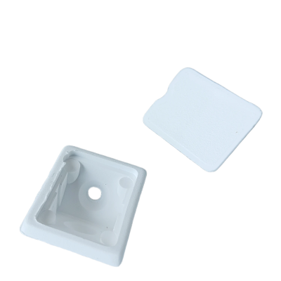 Podpórka - Kątownik komandorek pojedynczy biały.