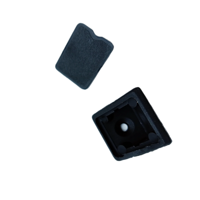 Podpórka - Kątownik komandorek pojedynczy czarny.