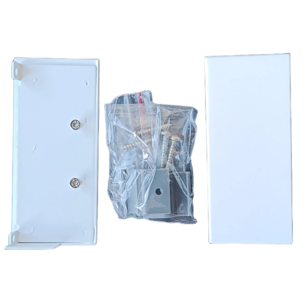 Ultra Box - szuflada wewnętrzna mocowanie frontu H-86 metal lakier biały