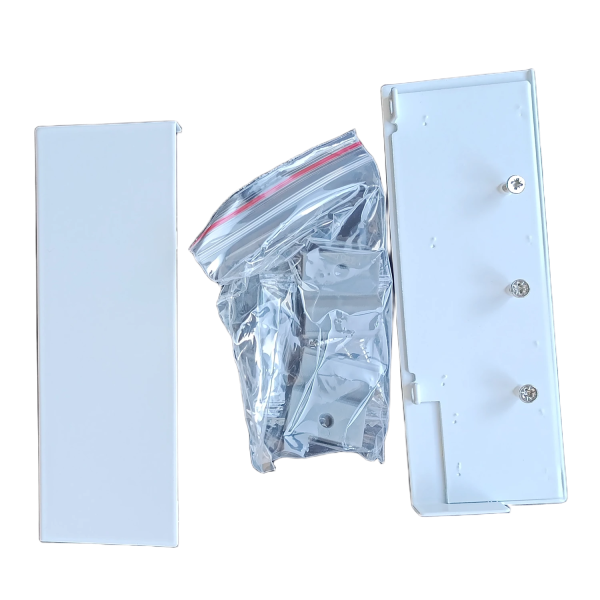 Ultra Box - szuflada wewnętrzna mocowanie frontu H-118 metal lakier biały