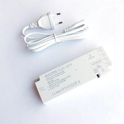 Zasilacz do taśm LED Master Slim 12V 36W plug&play
