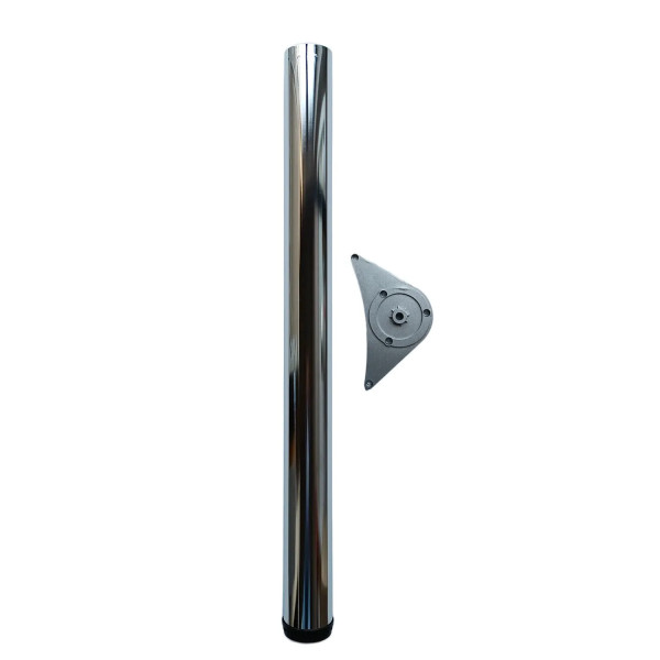 Noga meblowa fi-60 H-820 chrom Rejs