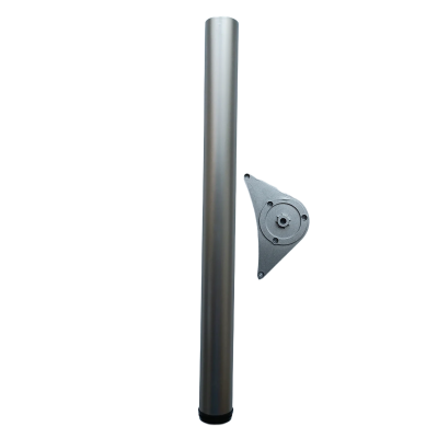 Noga meblowa fi-60 H-820 nikiel satyna Rejs