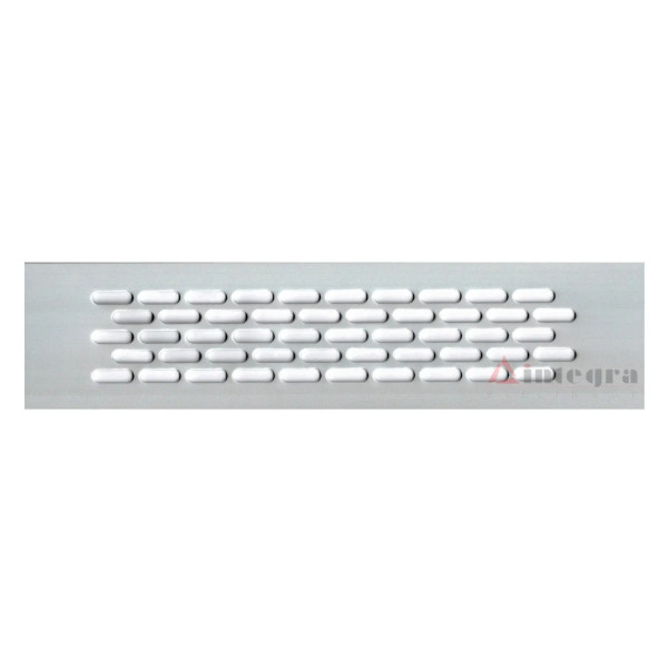 Kratka wentylacyjna 60x245mm kolor aluminium C-0