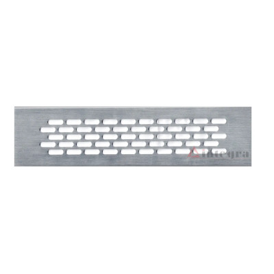 Kratka wentylacyjna 60x245mm kolor Inox