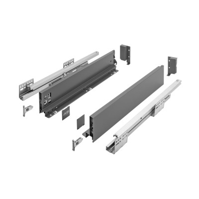 Szuflada GTV AXIS PRO H-84 L-500 niska antraxcyt PB-AXISPRO-KPL500A