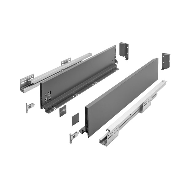 Szuflada GTV AXIS PRO H-116 L-500 średnia antracyt PB-AXISPRO-KPL500B