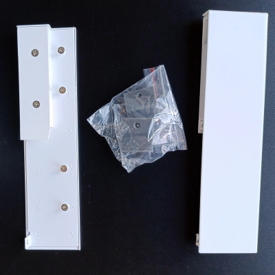 Ultra Box - szuflada wewnętrzna mocowanie frontu H-167 metal lakier biały Ultra Box - szuflada wewnętrzna mocowanie frontu H-167 metal lakier biały