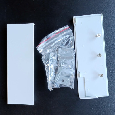 Ultra Box - szuflada wewnętrzna mocowanie frontu H-118 metal lakier biały Ultra Box - szuflada wewnętrzna mocowanie frontu H-118 metal lakier biały