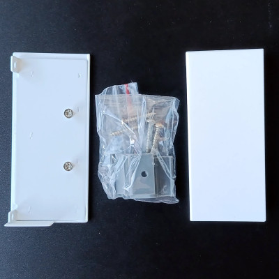 Ultra Box - szuflada wewnętrzna mocowanie frontu H-86 metal lakier biały Ultra Box - szuflada wewnętrzna mocowanie frontu H-86 metal lakier biały