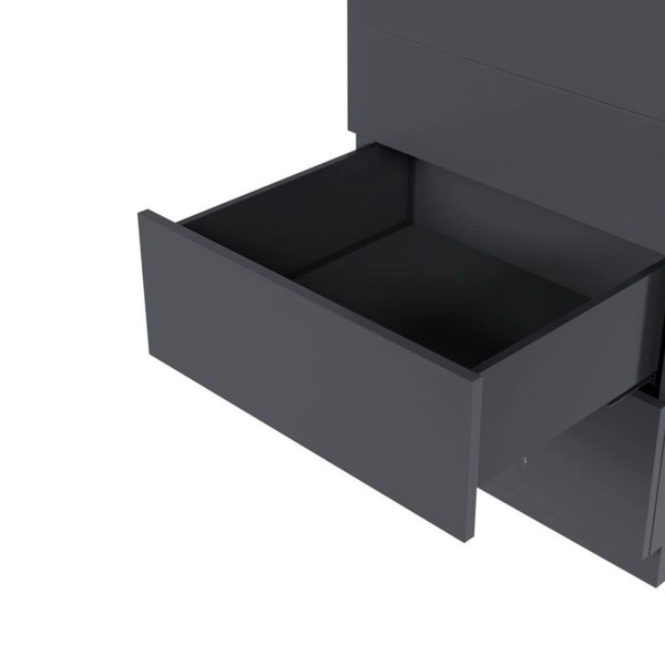 Szuflada Ultra Box H167mm L500mm średnia grafit PUSH OPEN. Rejs TH03.1224.01.924